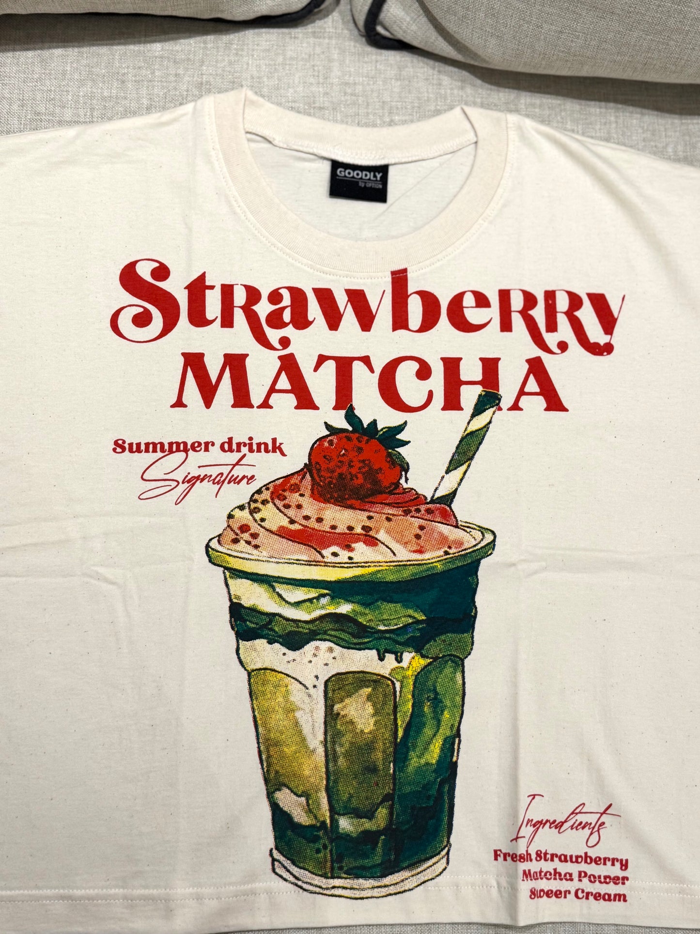 STRAWBERRY MATCHA T-SHIRT