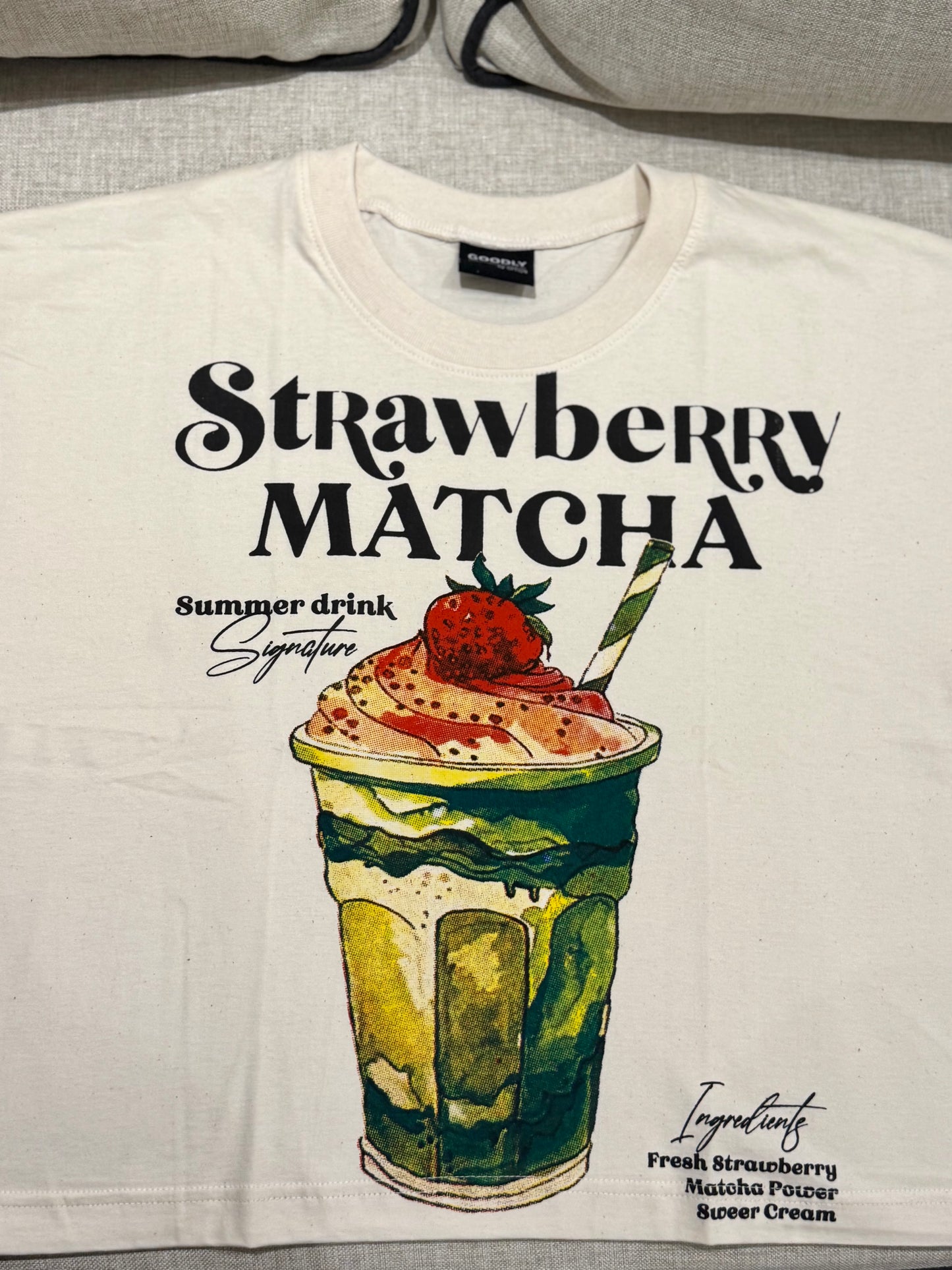 STRAWBERRY MATCHA T-SHIRT