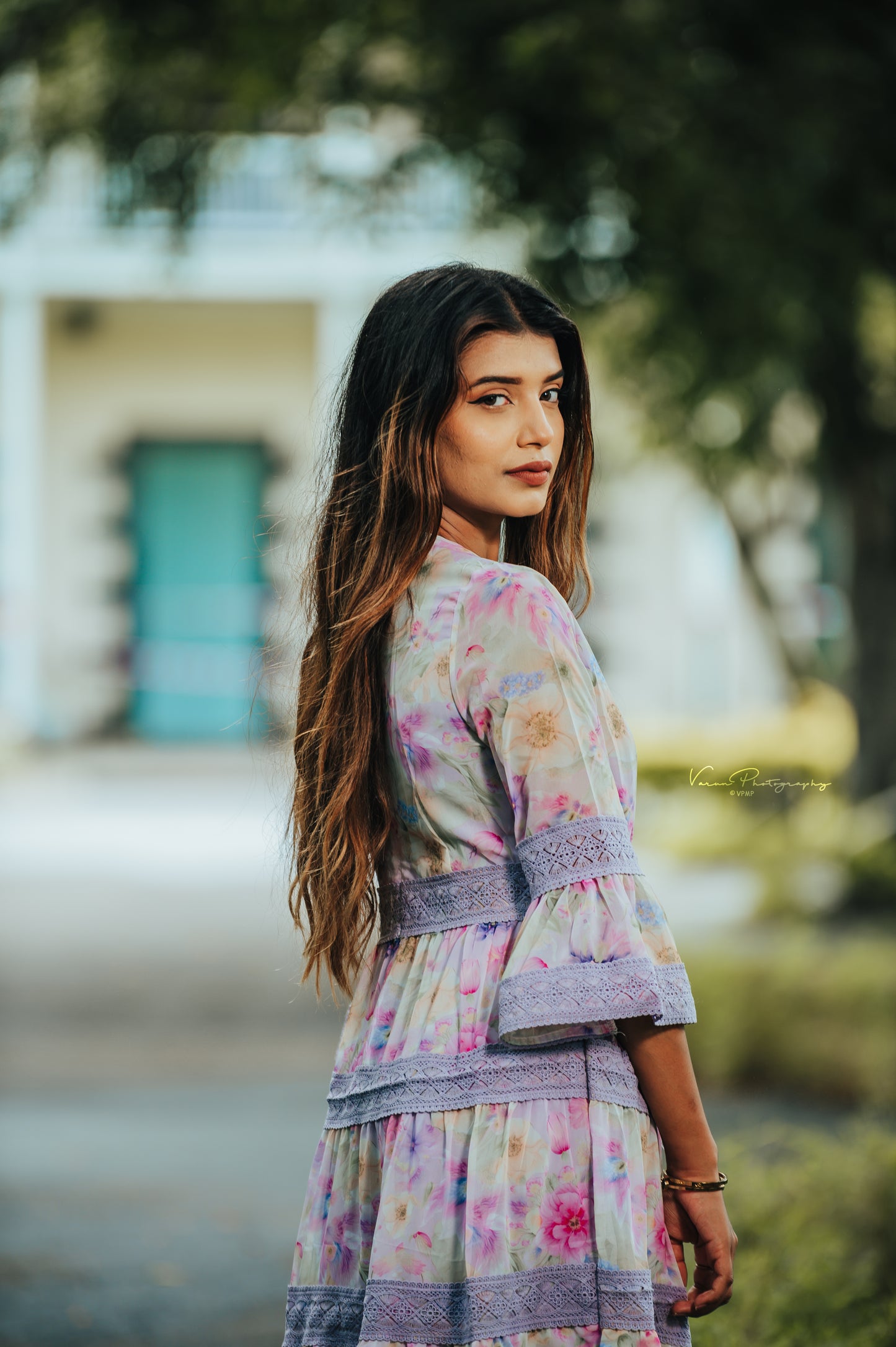 LAVENDER BLOOM DRESS
