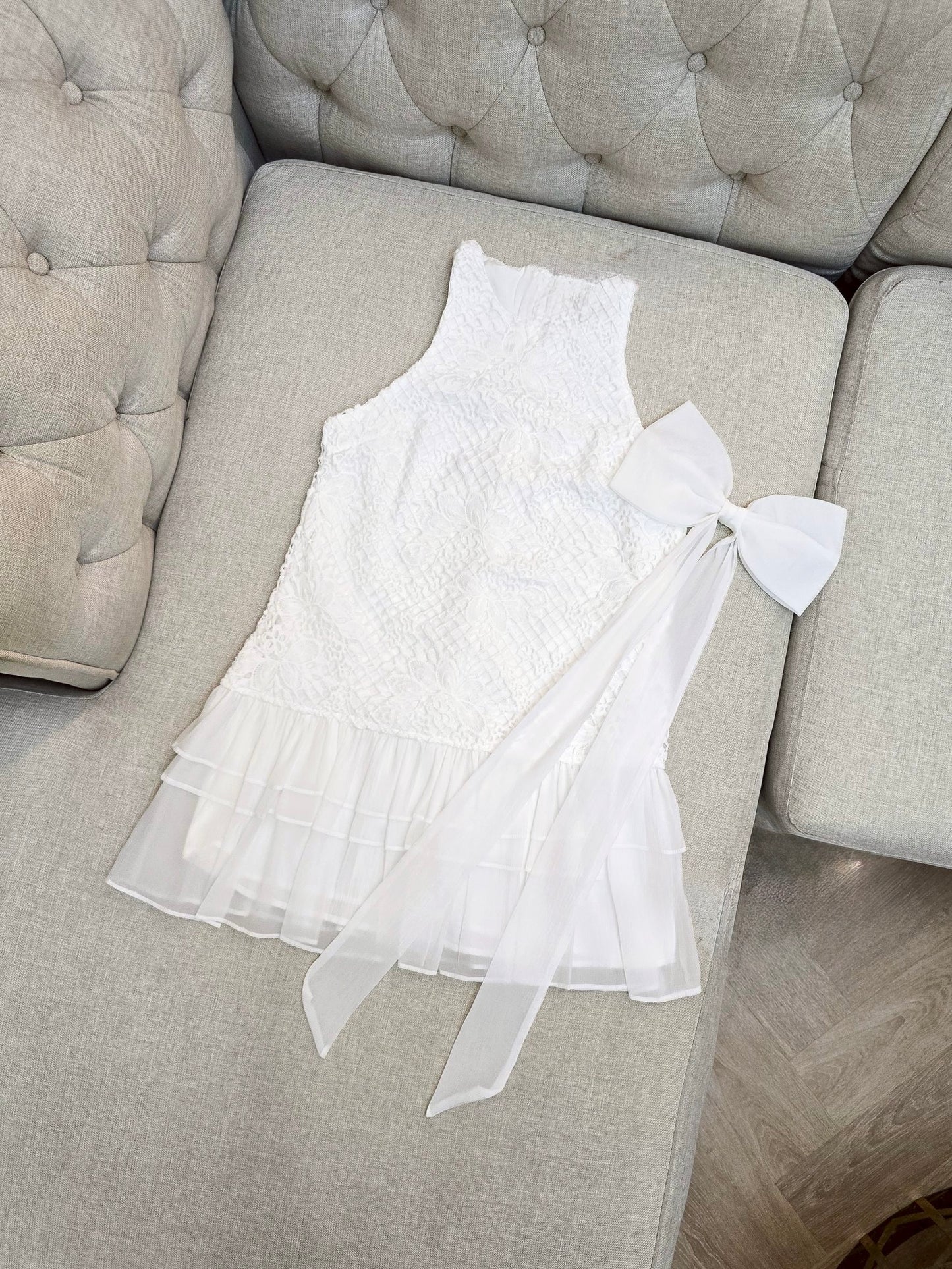 ELOWEN BOW DRESS