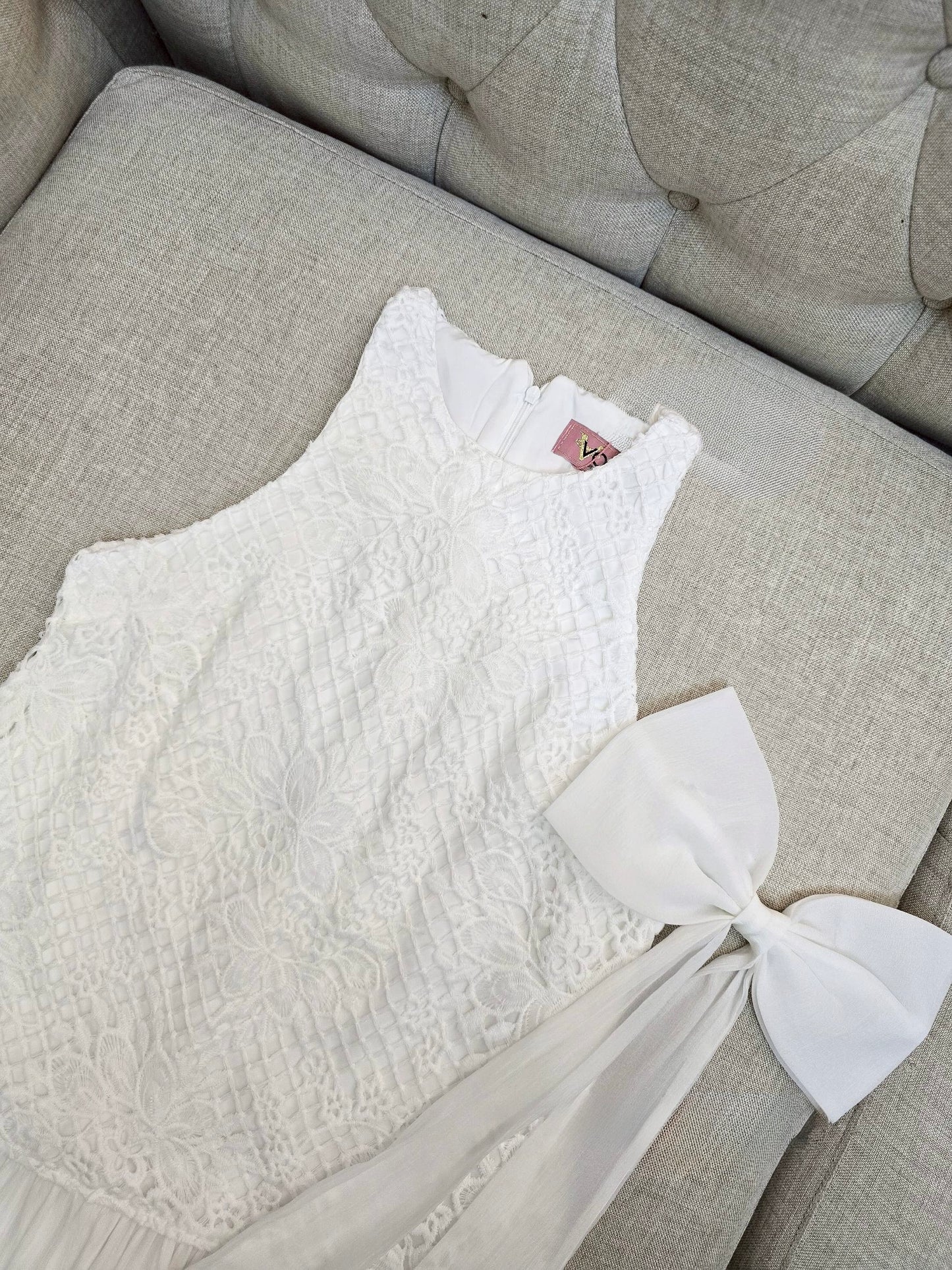 ELOWEN BOW DRESS