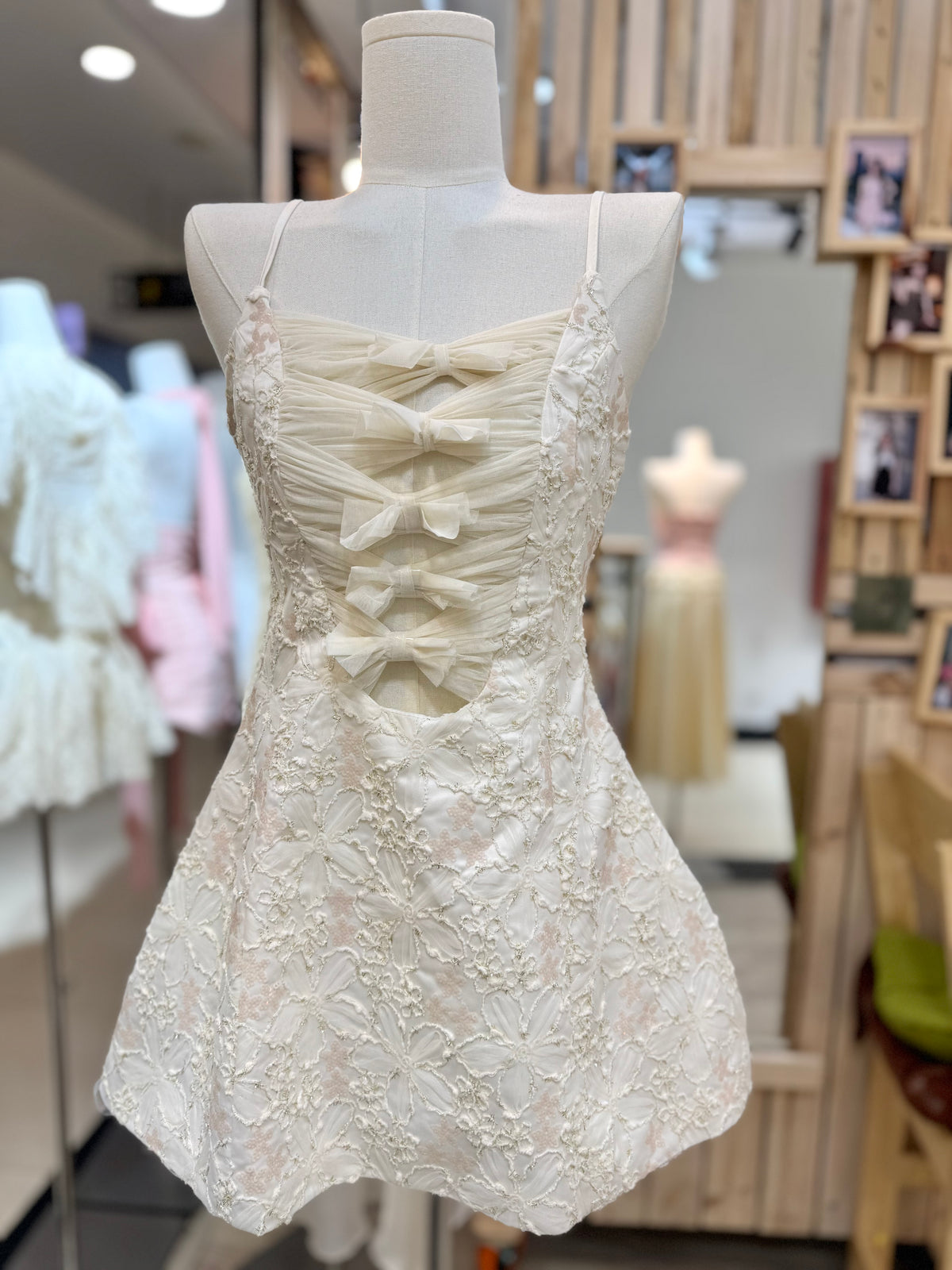 AMELIE BOW DRESS