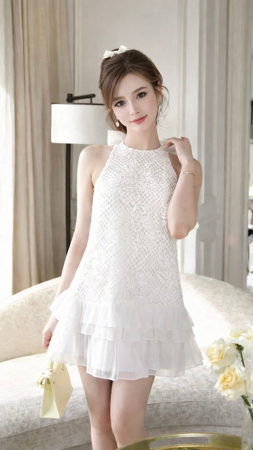 ELOWEN BOW DRESS