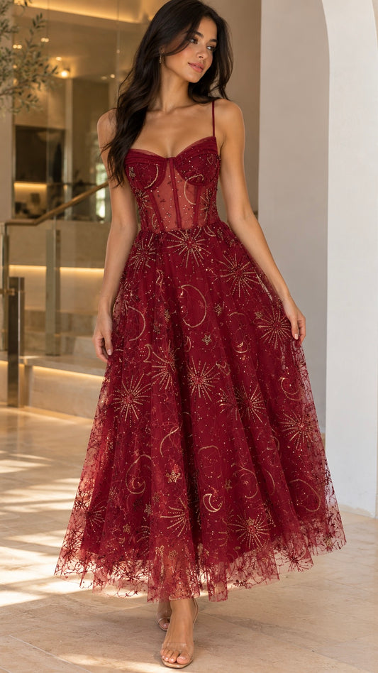 LUNA SEQUIN DRESS