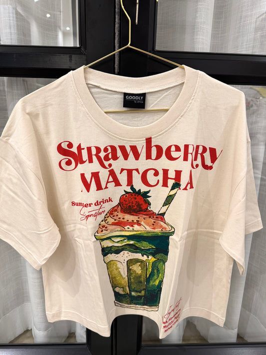 STRAWBERRY MATCHA T-SHIRT